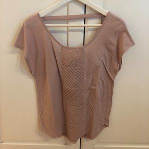 American Eagle Pink Cotton Top